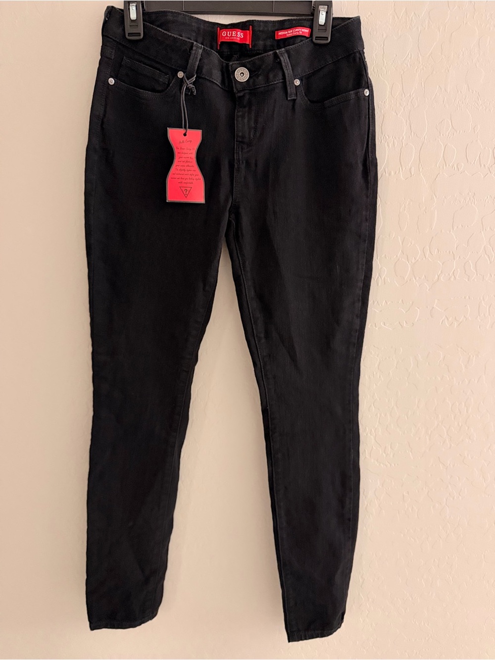 GUESS Black Skinny Jeans for Women